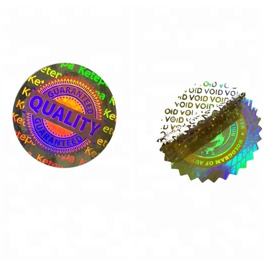 High quality one time use security custom 3d hologram sticker