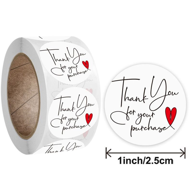 Custom Logo Sticker Printed Roll Plastic Waterproof Synthetic Paper Adhesive Vinyl PVC Round Circle Brand Logo Sticker