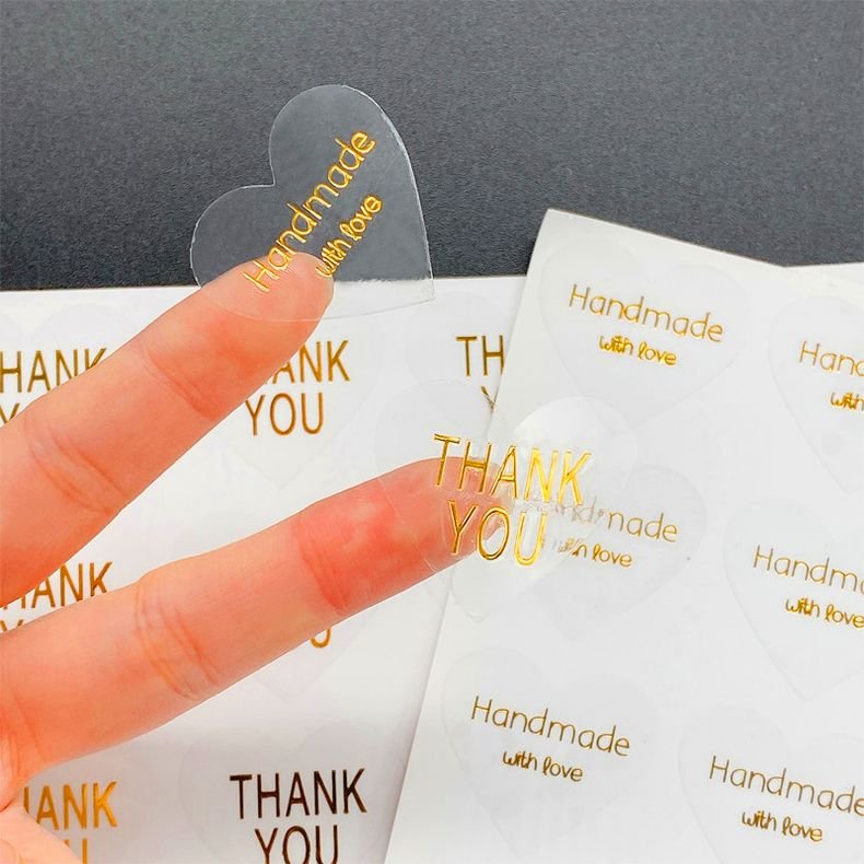 Custom Logo Sticker Printed Roll Plastic Waterproof Synthetic Paper Adhesive Vinyl PVC Round Circle Brand Logo Sticker