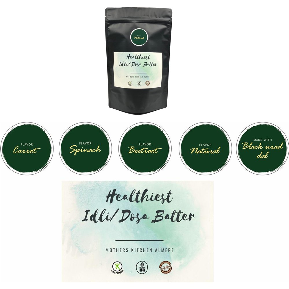 Waterproof custom printed self adhesive paper sticker labels for plastic food pouch bag