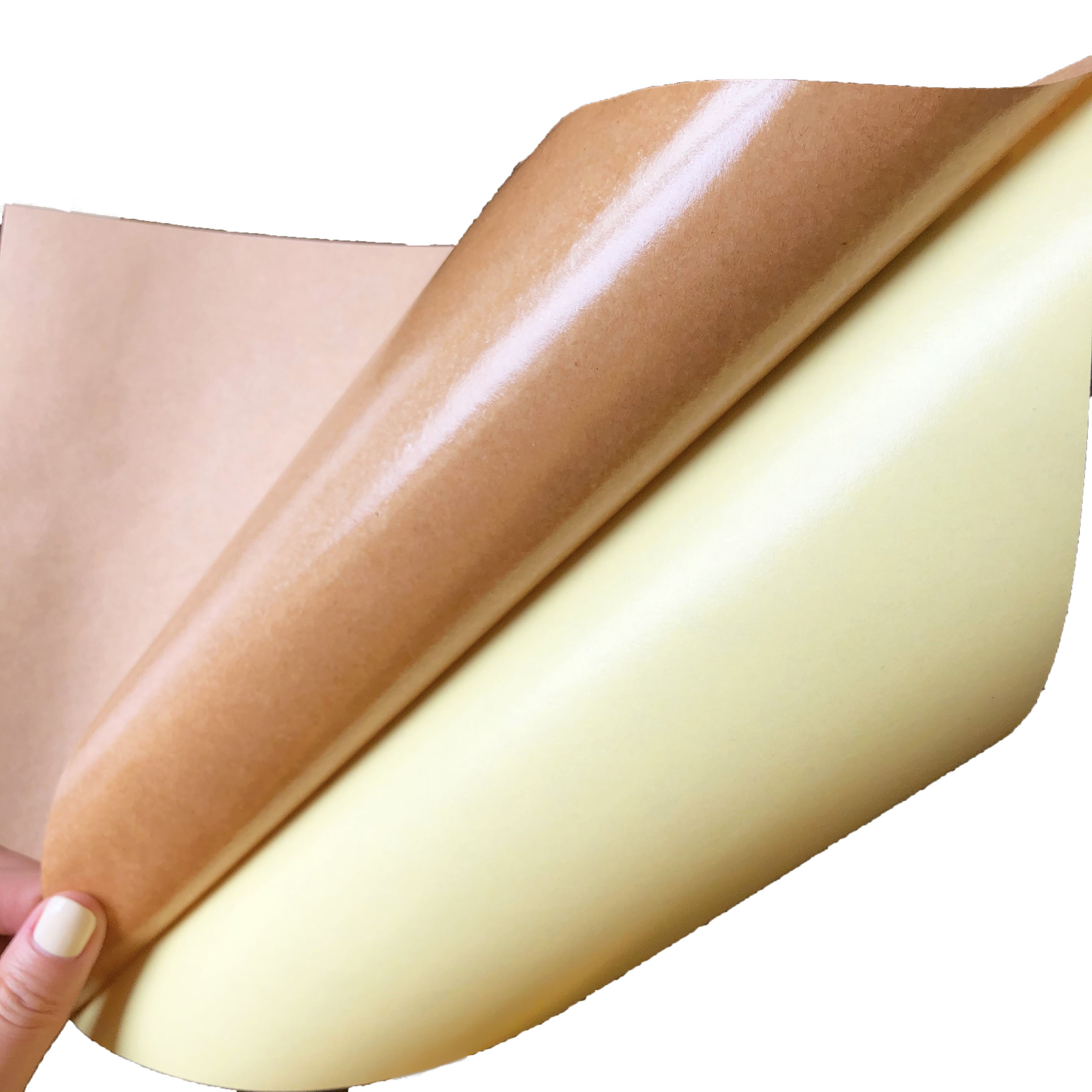 Custom logo Printing kraft paper sticker adhesive a4 sticker paper