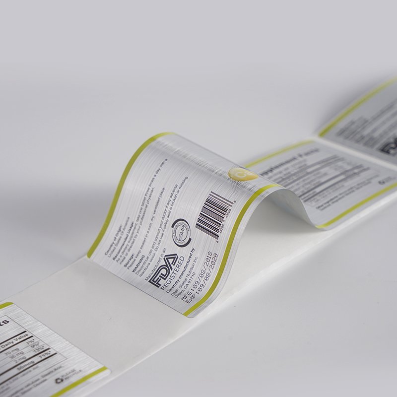 High Quality Custom Design Adhesive Labels Roll Printed Stickers Waterproof Printing Labels Custom