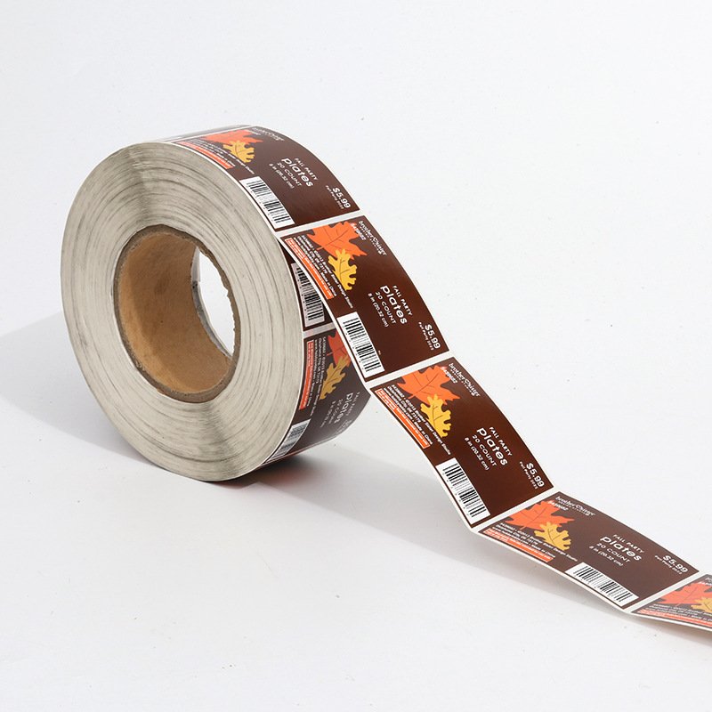Custom Label Adhesive Packaging Waterproof Self Adhesive Business Label Logo Sticker Vinyl Printing Shipping Label Stickers