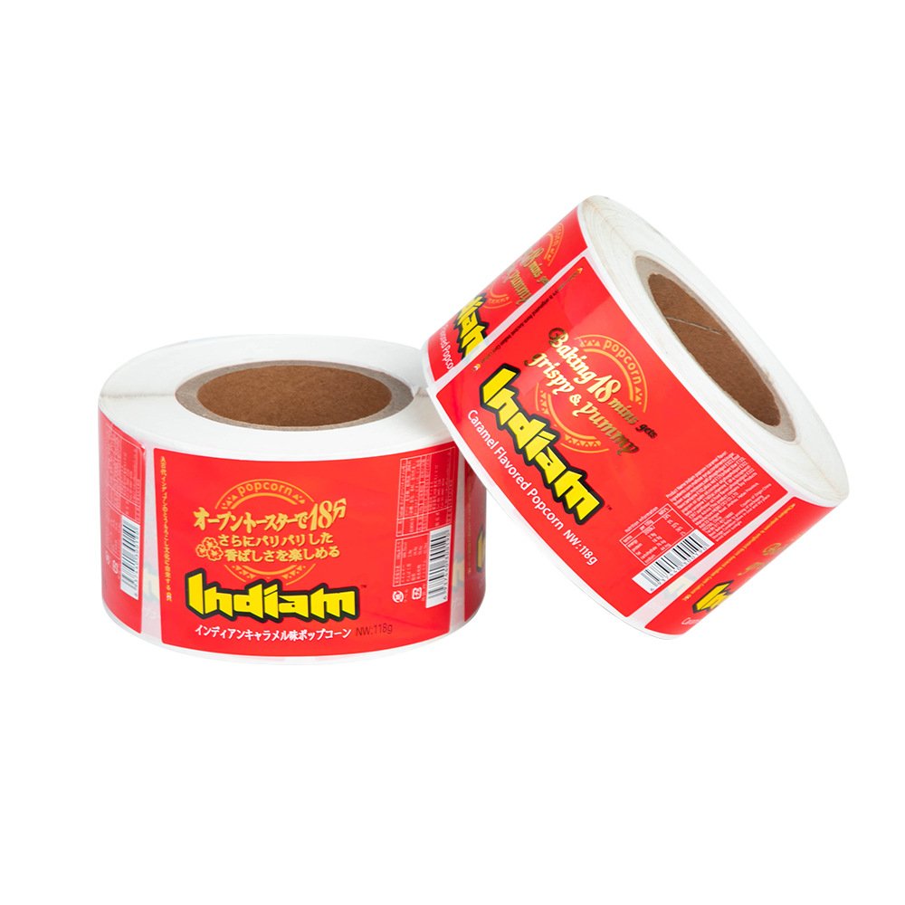 Custom Label Adhesive Packaging Waterproof Self Adhesive Business Label Logo Sticker Vinyl Printing Shipping Label Stickers
