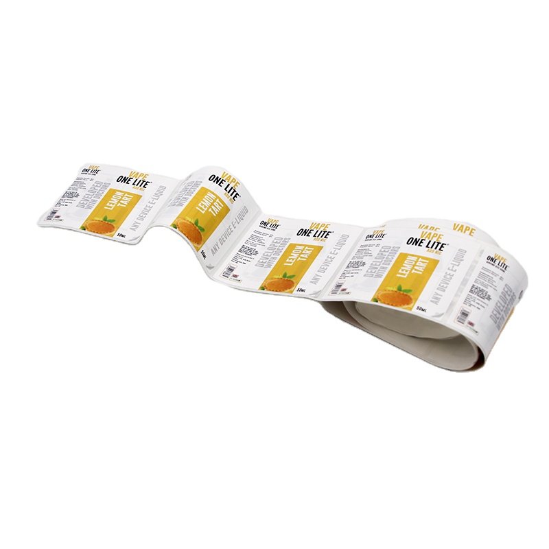 Custom Printing Adhesive warning Sticker label Packaging Label Waterproof Sticker label