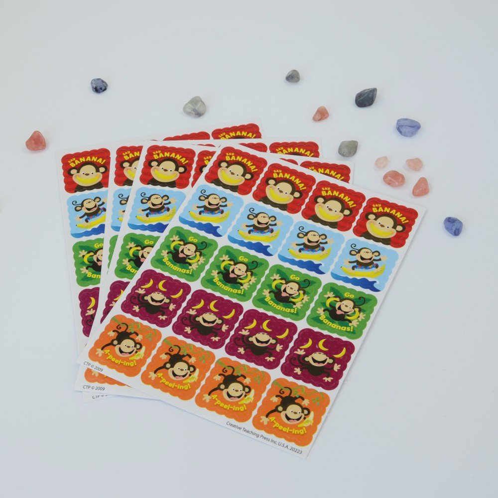 Custom Sticker Scratch and Sniff Scented Paper Sticker Set