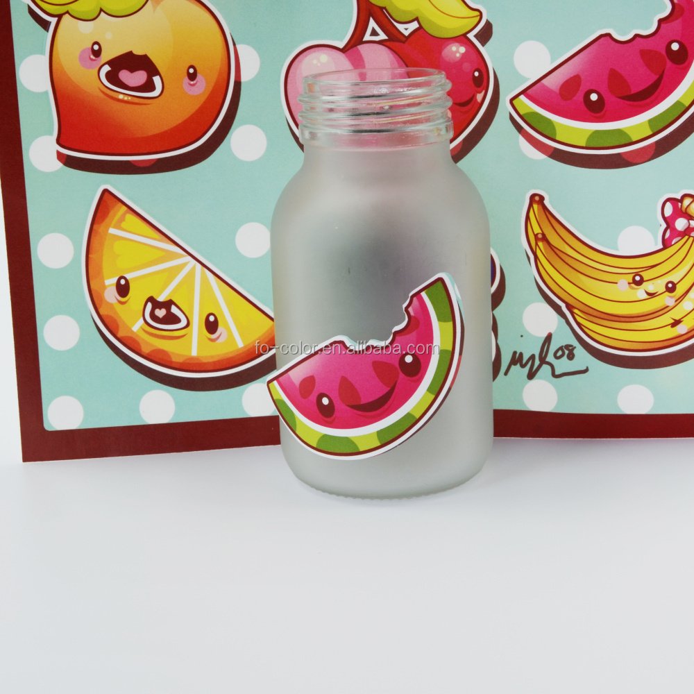 Custom Sticker Scratch and Sniff Scented Paper Sticker Set