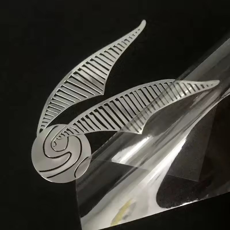 Custom UV DTF Transfer Sticker for Metal Glass Car Logo Custom Design 3D UV Film Sticker Transparent Self-Adhesive Decals