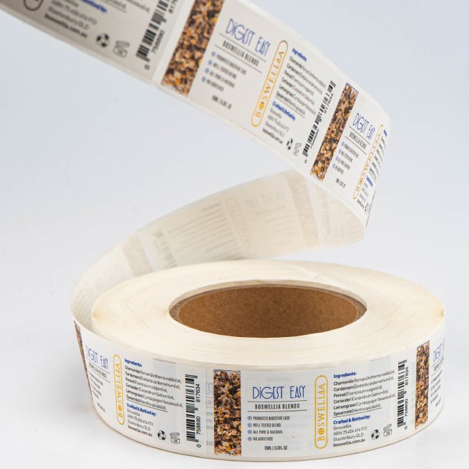 Strong Adhesive Permanent Bakery Sticker Custom Bottle Security Labels Tamper Proof Food Cake Cookies Box Seals Sticker