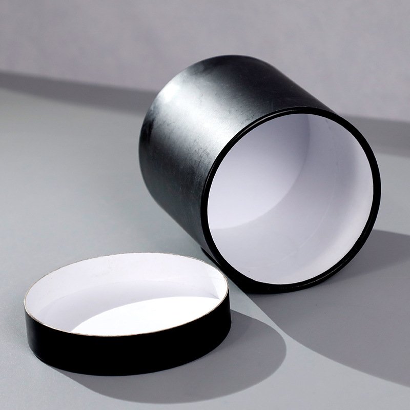Wholesale Flower Material Supplies Single Round Bouquet Cylinder Flower Packaging Box for Valentine's Day