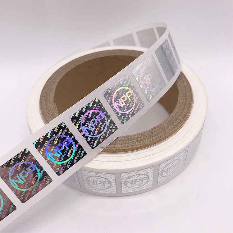 China manufacturer waterproof hologram label round sticker logo stickers custom