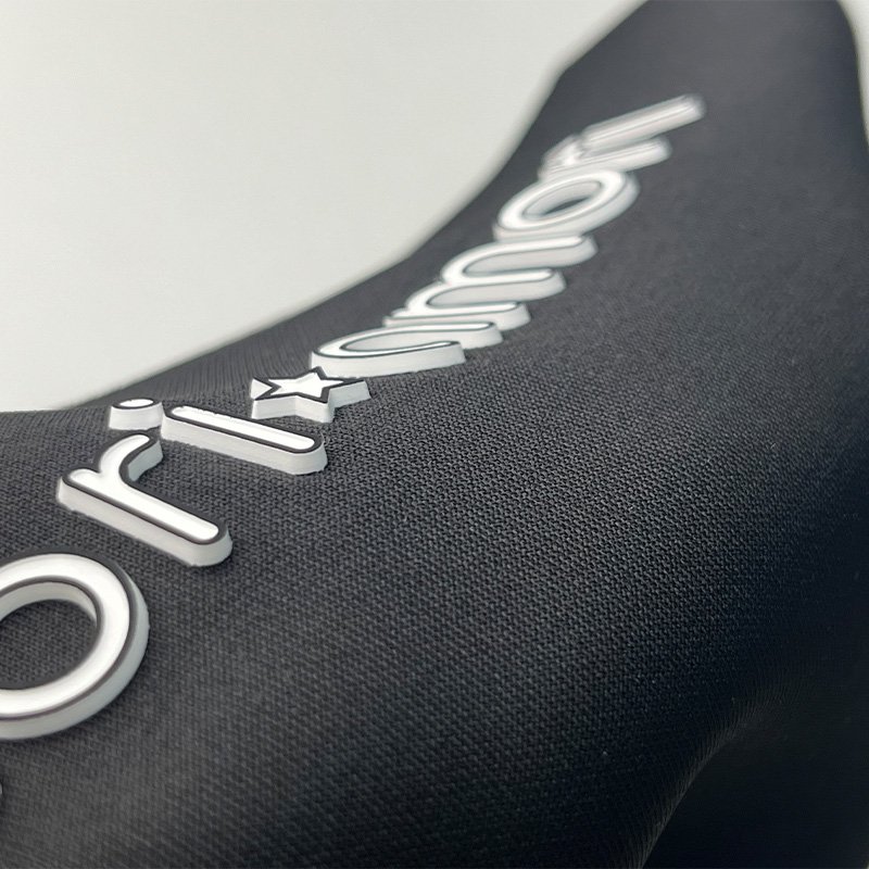 Puff Screen Logo Garment Silicone Patch Vinyl Custom HTV 3D Designs for T-shirts Sticker Clothes Printing Heat Transfer Silicone