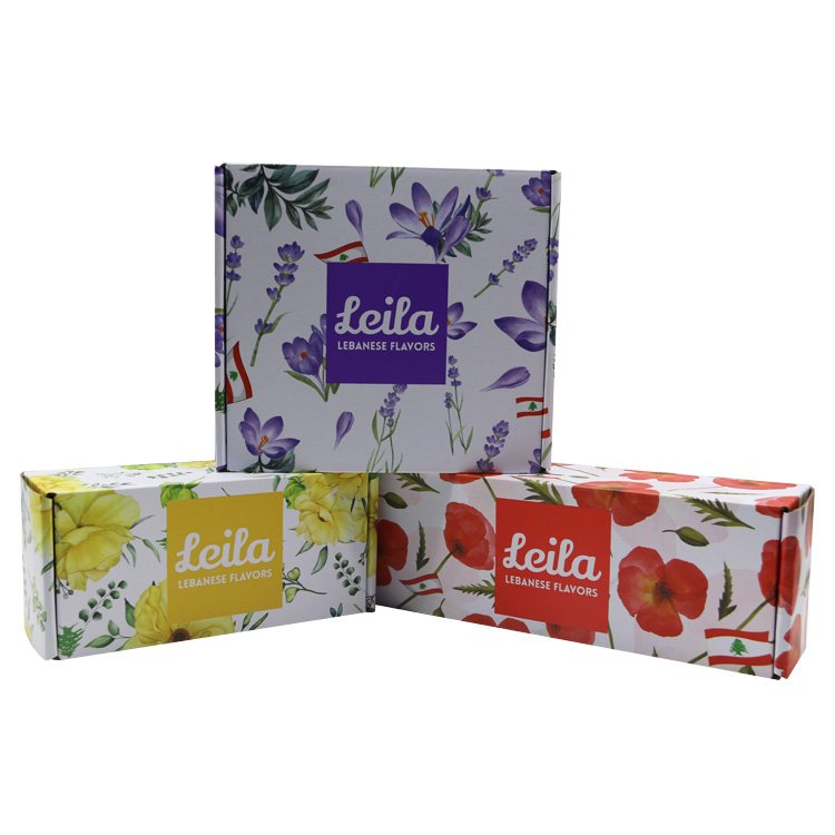 XJY Elegant Printed Corrugated Kraft Cardboard Paper Box Luxury Baby Gift Shipping for Small Businesses Chemise Design