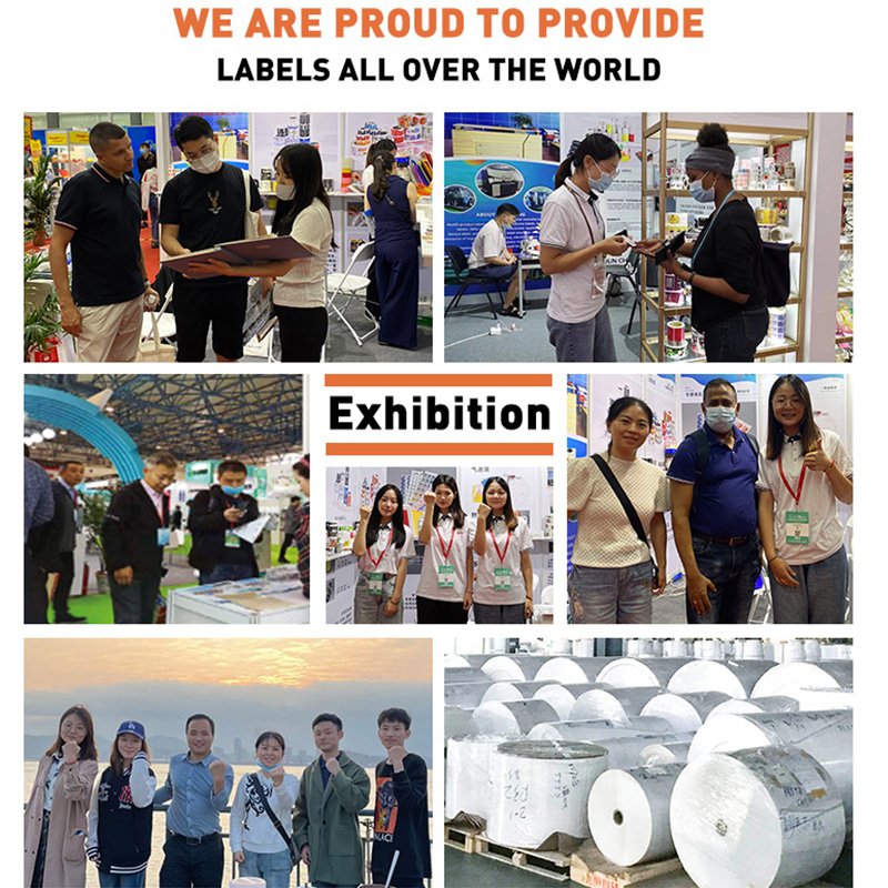Factory Professional Wholesale Custom Label Printing Packaging Labels Self-adhesive Labels Stickers