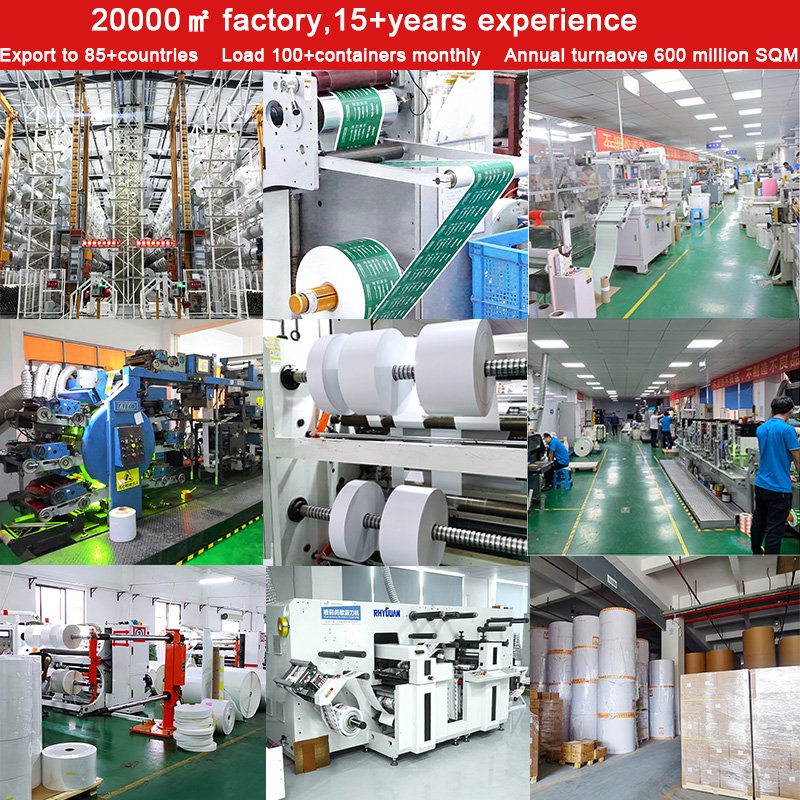 Factory Professional Wholesale Custom Label Printing Packaging Labels Self-adhesive Labels Stickers