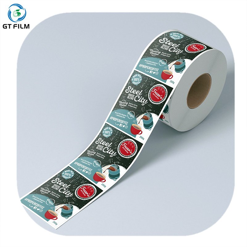 self adhesive label sticker product label stickers custom printing Roll sticker label