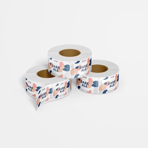 Customized Color Laser Sticker Product Packaging Logo Stickers