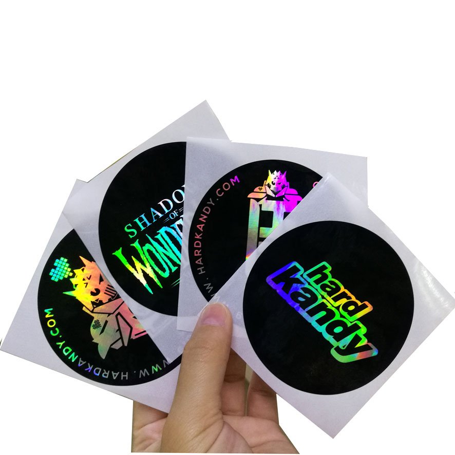 Security waterproof PET material 3D holographic material laser security sticker