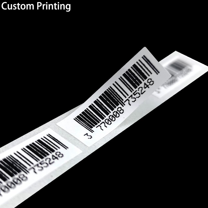 Custom printing serial number variable date a4 paper barcode maker sticker label barcode UPC code sticker roll price