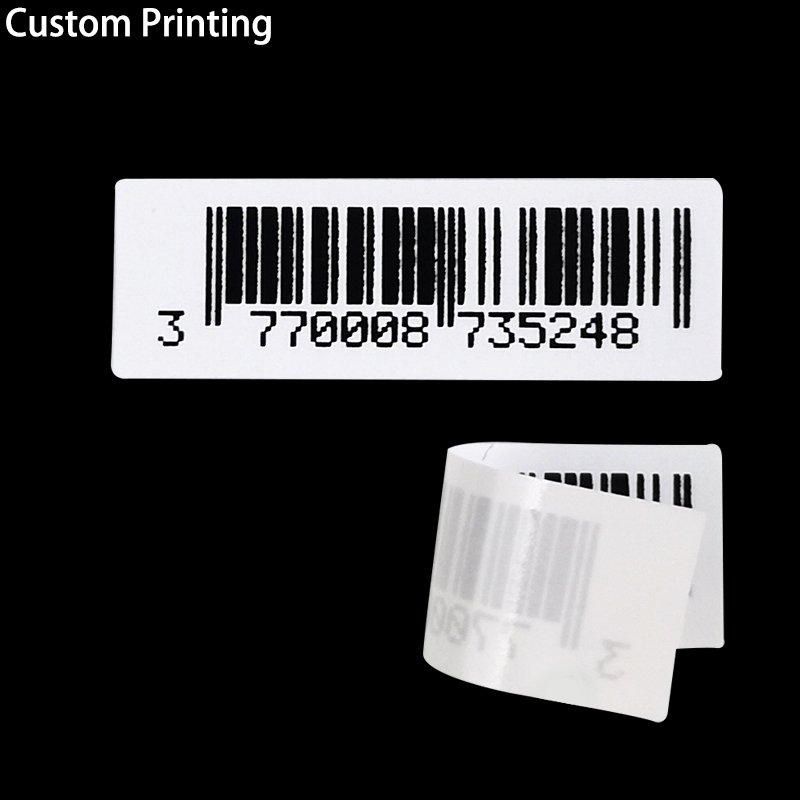 Custom printing serial number variable date a4 paper barcode maker sticker label barcode UPC code sticker roll price