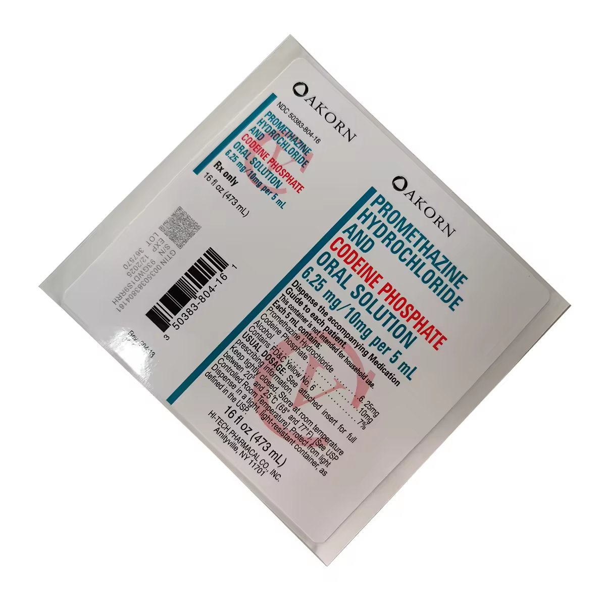 Packaging Label Always Dispense with Medicine Guide Greenstone Wockhardt Label Stickers for Oral Solution Plastic Bottle