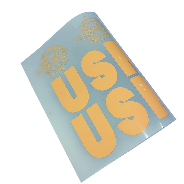 2024 free sample heat transfer high visibility reflective sticker for clothing