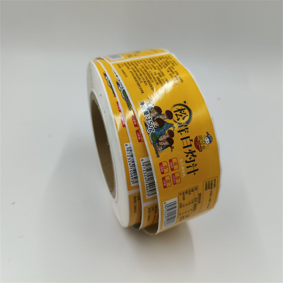 High Level Art Paper Sticker Beverage Packaging Stickers Custom Labels For Food Packaging
