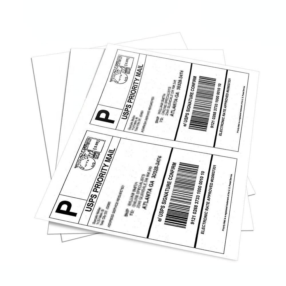 A4 Sheet Sticker Label Self Adhesive Barcode Label