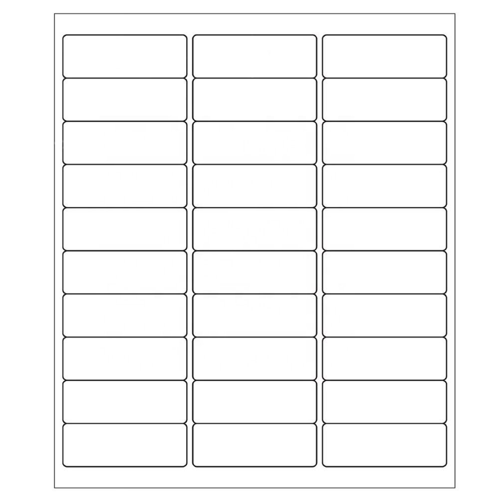 A4 Sheet Sticker Label Self Adhesive Barcode Label
