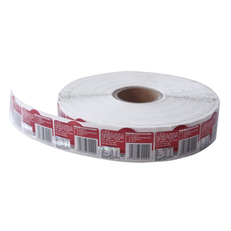 2023 Factory Price OEM Vinyl Private Light Bulb Label Sticker Personalized Die Cut Waterproof Holographic Label Sticker Roll