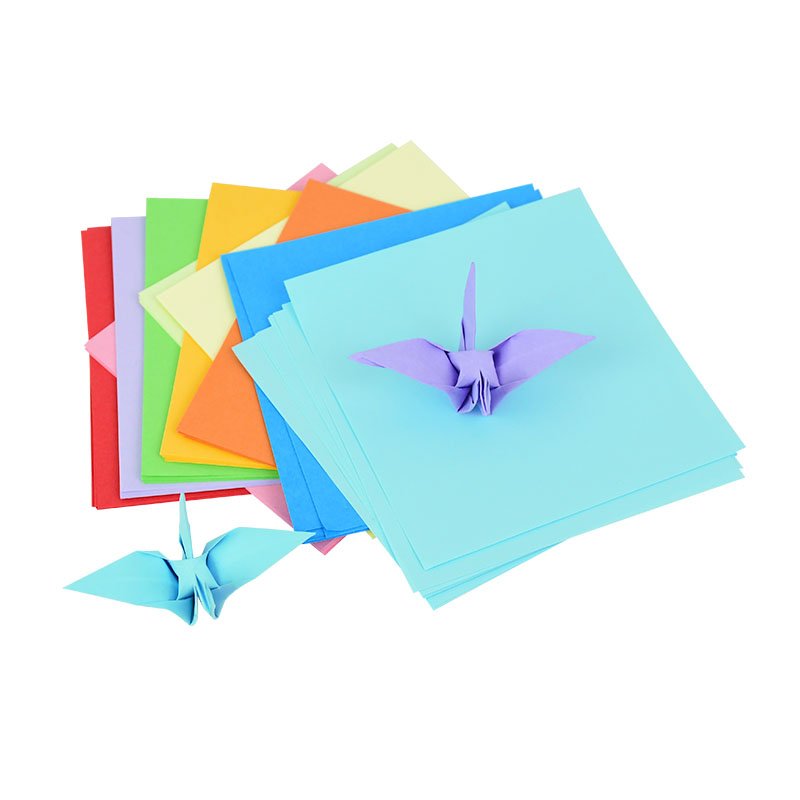100 sheets of craft coloured paper, A4 coloured paper 10 color 70gsm for DIY Art Crafts,Printing,Sketching