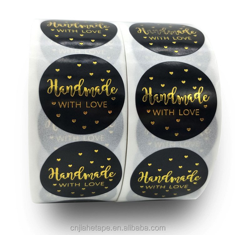 Manufacturer Custom Private Brand Name Printed Logo Self-adhesive Label Label Sticker Packaging Food Waterproof Adhesive Sticker