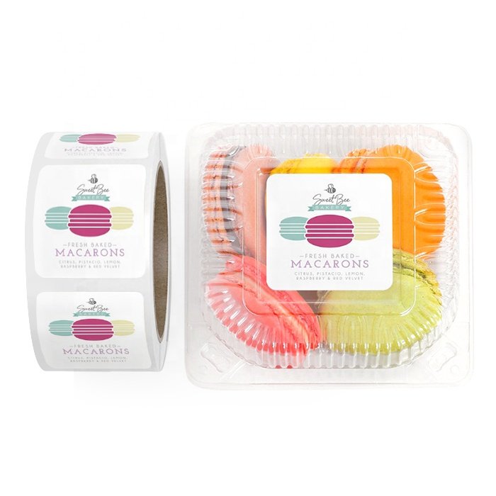 personalized honey jar biodegradable sticky stickers etiquette autocolante roll labels for food containers bottles glass