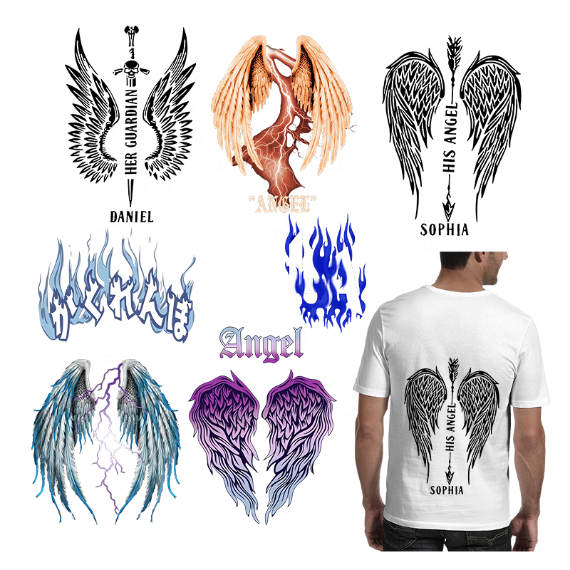 custom design Strong viscosity heat transfers inkjet printer for t shirt printing heat transfer vinyl textile sticker