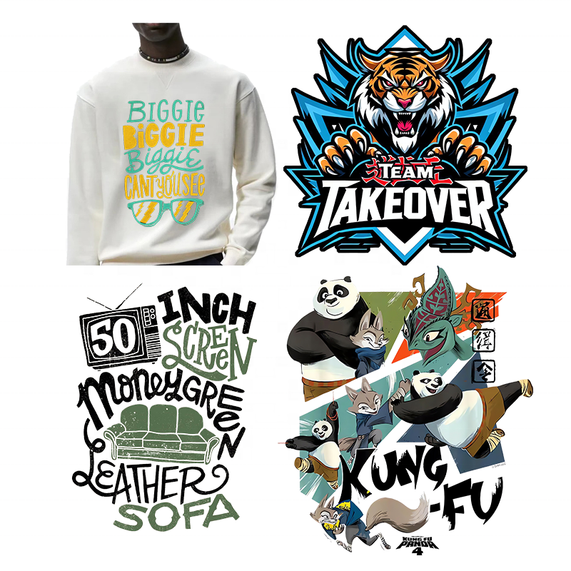 custom design Strong viscosity heat transfers inkjet printer for t shirt printing heat transfer vinyl textile sticker