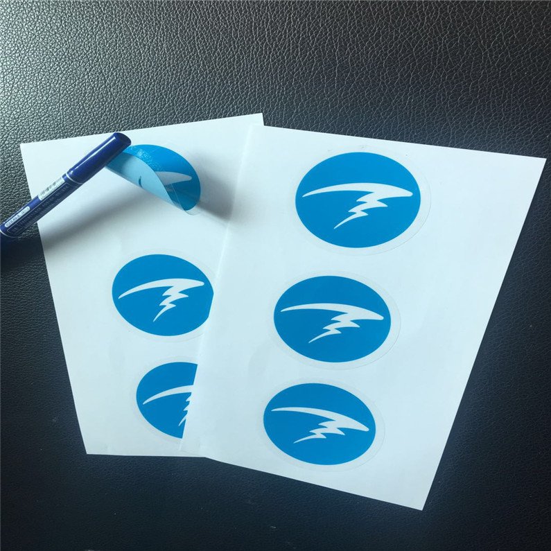 Waterproof Blank Package Label Seal Sticker Transparent Household Products Custom Adhesive CMYK Accept
