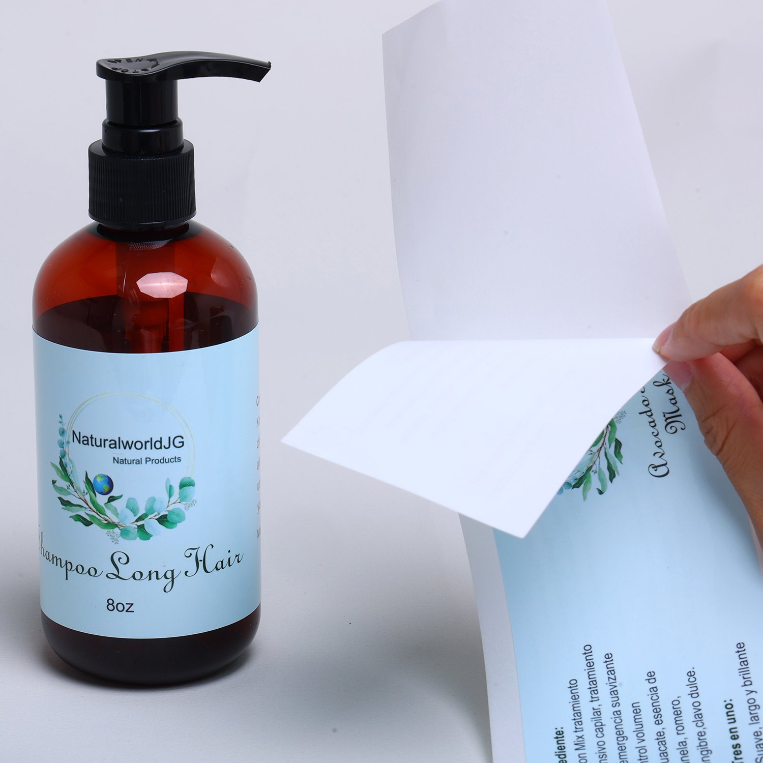 Custom Printing Private Product Cosmetic Logo Sticker Adhesive Waterproof 30ml Bottle Sticker/ Labels For Cosmetic Bottles
