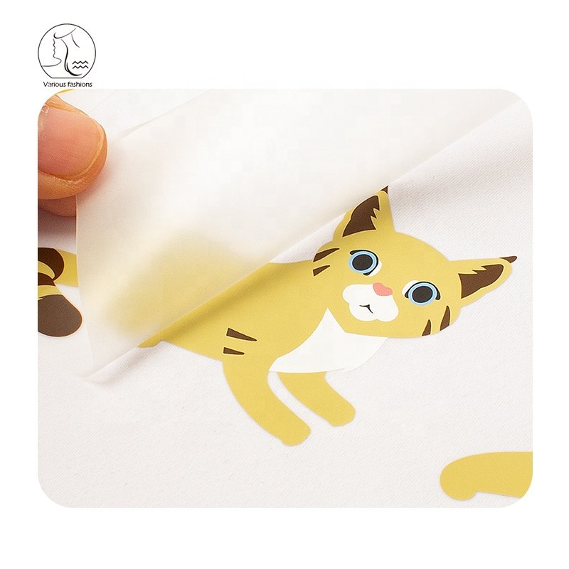 YunShang Wholesale Custom Logo Plastisol Soft Silicone Heat Transfers Sticker for car safty chair