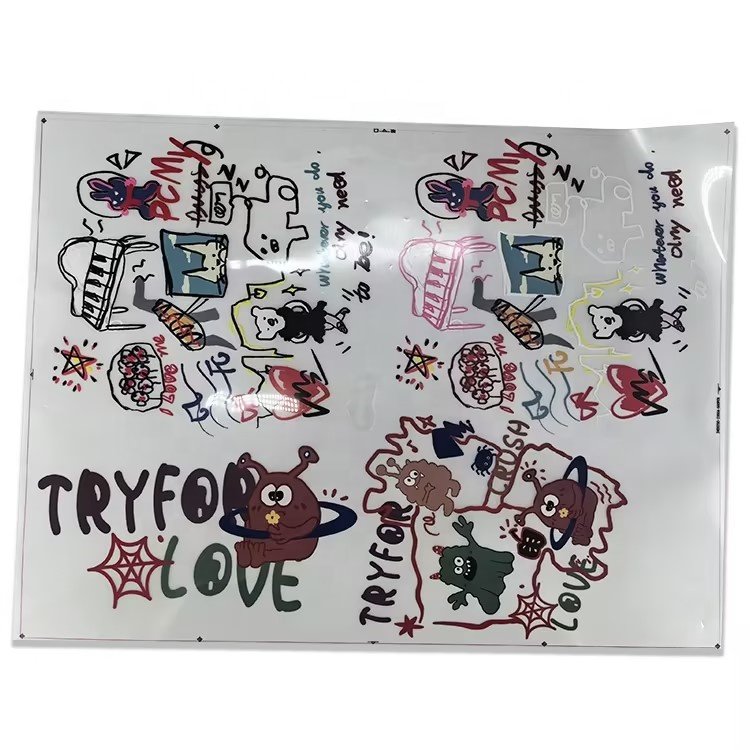 WinsLabel Custom Brand Plastisol Ready to Press DTF Heat Transfers Designs Logo Sticker Wholesale for T Shirts