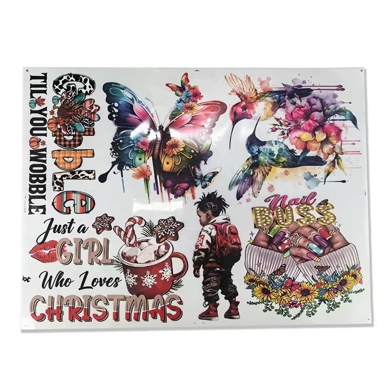WinsLabel Custom Brand Plastisol Ready to Press DTF Heat Transfers Designs Logo Sticker Wholesale for T Shirts