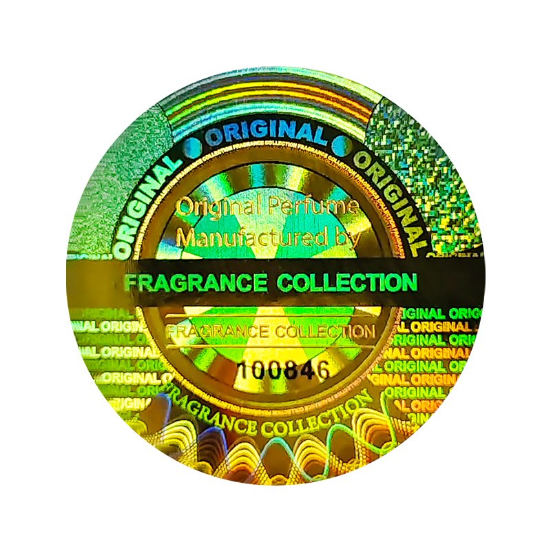 Custom Hologram Sticker Printing 3d Qr Code Label Security Holographic Sticker