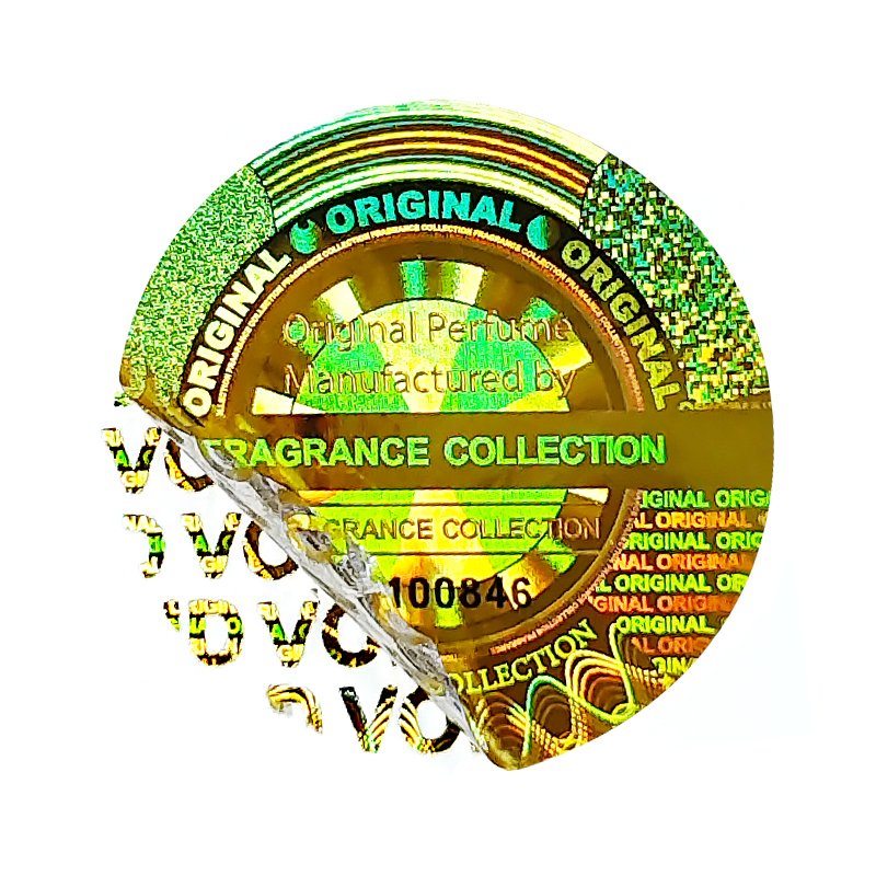 Custom Hologram Sticker Printing 3d Qr Code Label Security Holographic Sticker