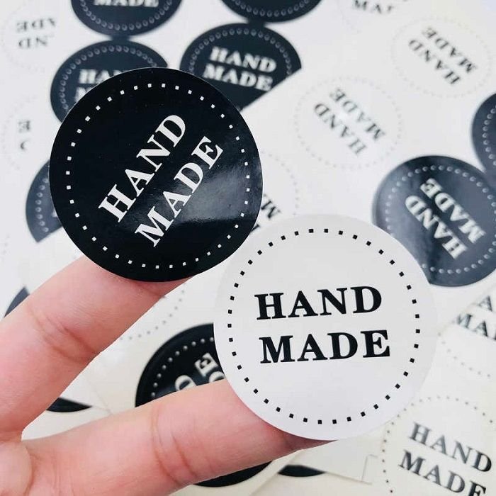 Custom Adhesive Letters Mini Stickers Paper Roll Sticker Logo Thank You Paper Adhesive Stickers