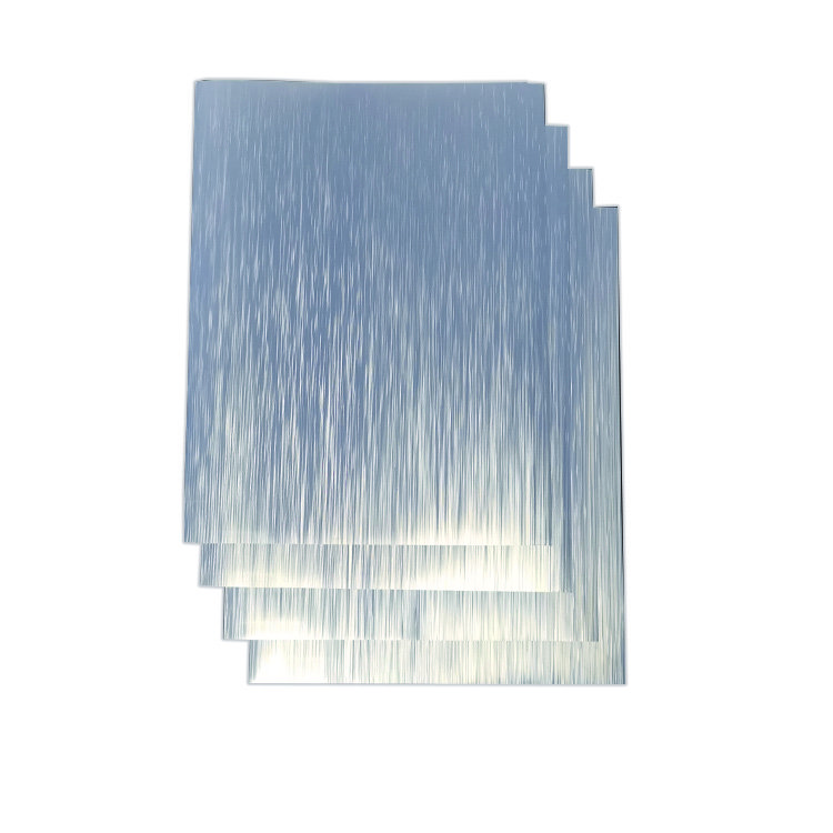 Premium platinum brushed metal texture is inkjet printable a4 vinyl sticker paper sheets
