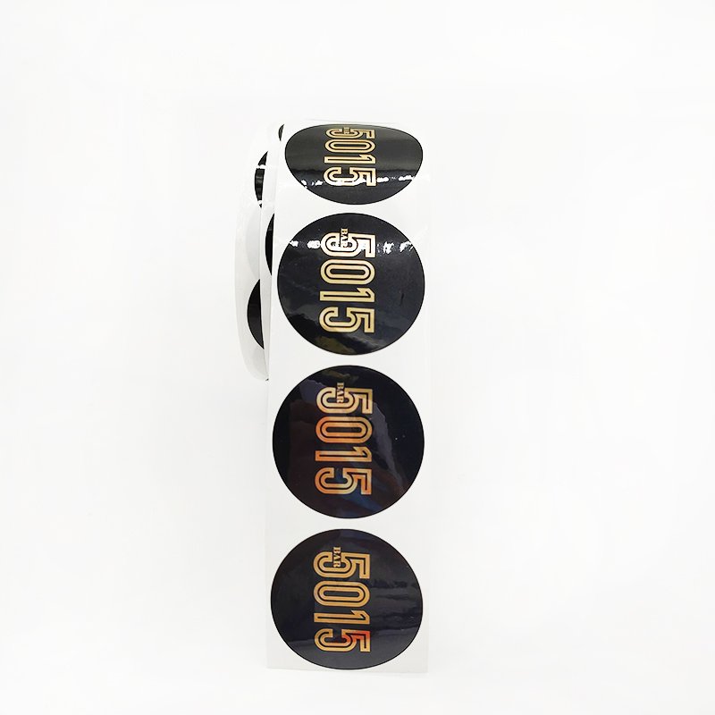 Adhesive Product Foil Label Sticker Vial Label For 10Ml Luxury Perfume Bottle