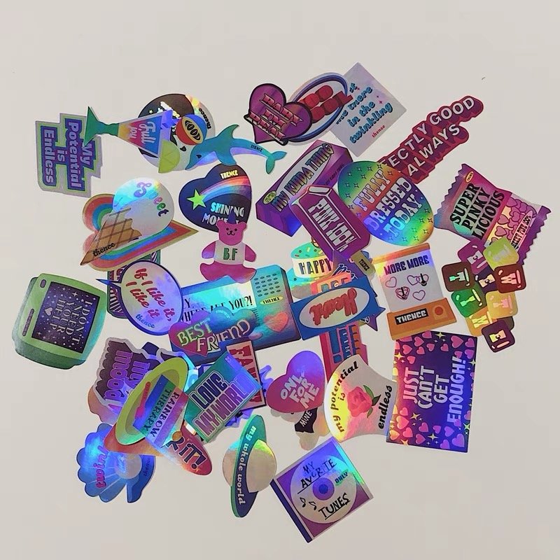 Custom Waterproof Vinyl Stickers Die Cut Logo Label Stickers Adhesive PVC Label Sticker Printing