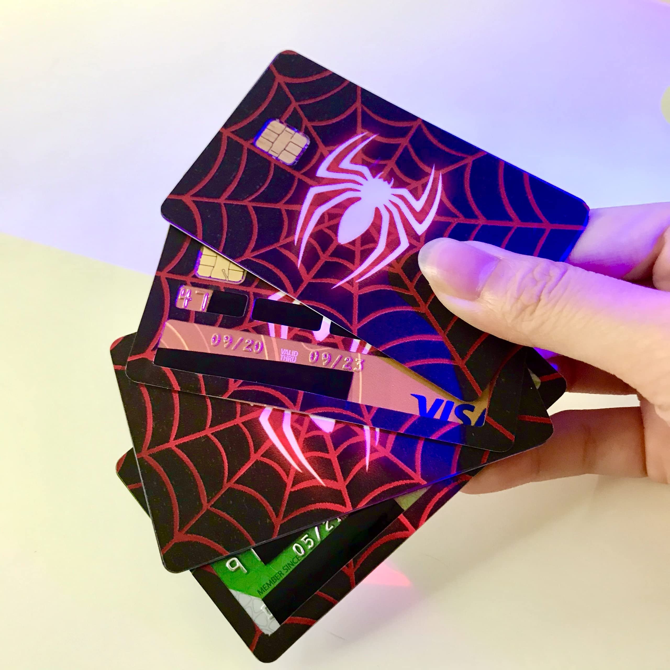 Custom Credit Card Sticker with Anime style Vinyl Sticker for Transportation Credit Debit Card Sticker skin