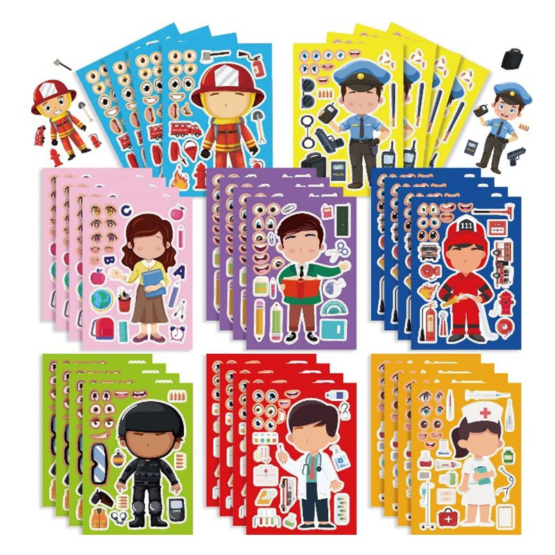 No minimum customized printing and cutting stickers Custom Printed A4 A5 A6 Size Kiss Cut Sticker Sheets