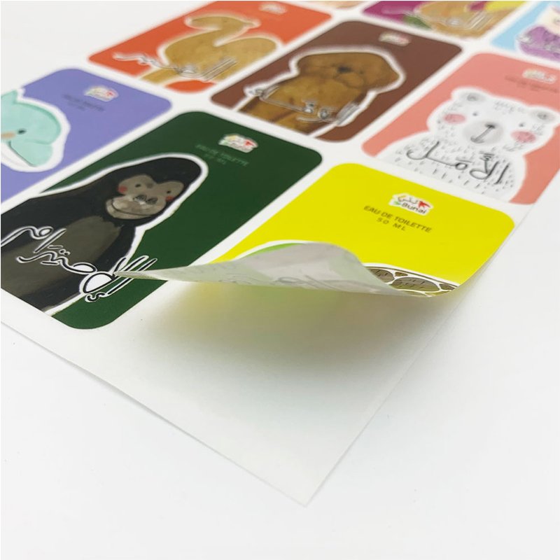 No minimum customized printing and cutting stickers Custom Printed A4 A5 A6 Size Kiss Cut Sticker Sheets