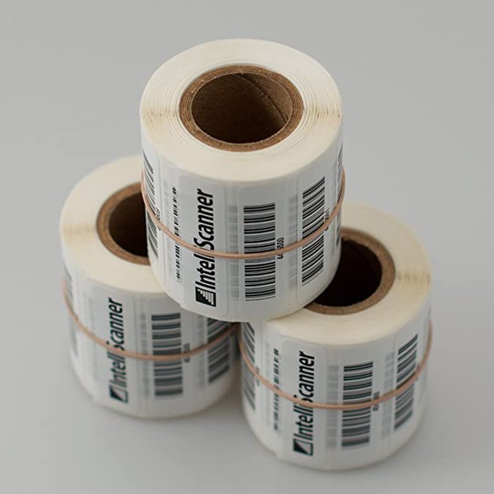 FBA Commodity Inventory SKU Variable QR Code UPC Barcode Serial Number Self Adhesive Vinyl Roll Sticker Label Printed